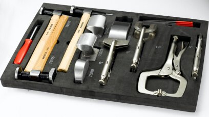 carretilla Set-6686 de la herramienta de la reparación de la Auto-carrocería