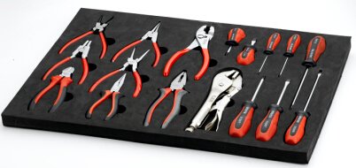 carretilla Set-6686 de la herramienta de la reparación de la Auto-carrocería